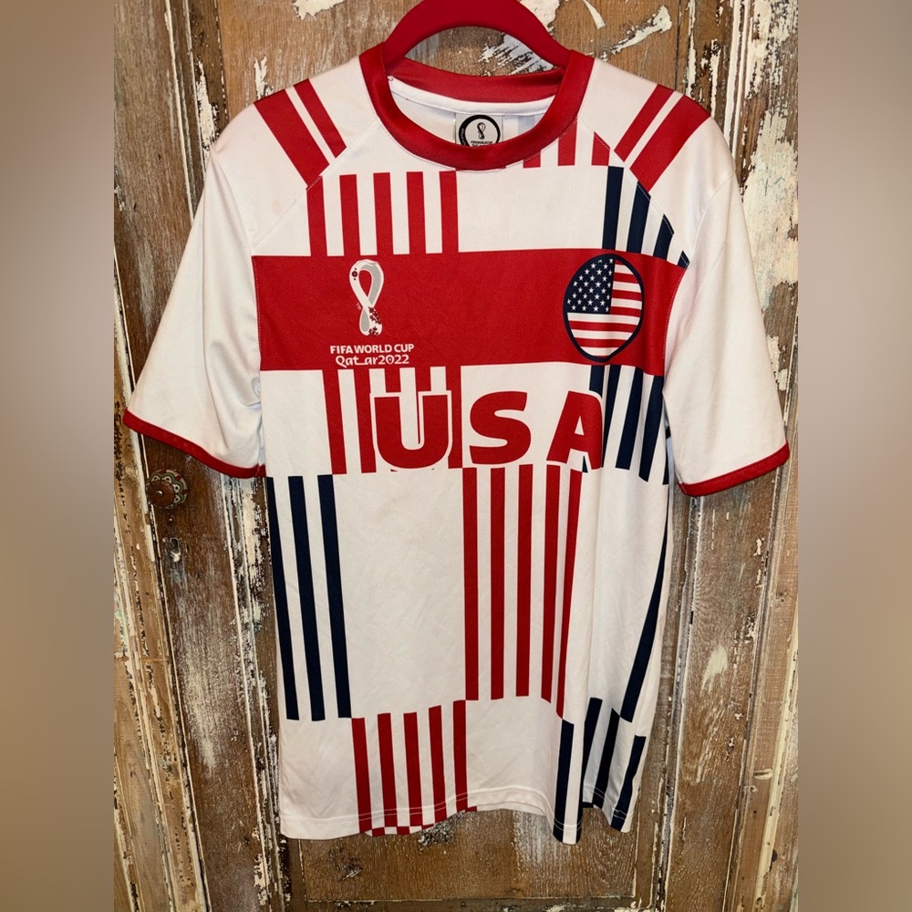 FIFA World Cup Qatar 2022 USA Soccer Jersey Size S
